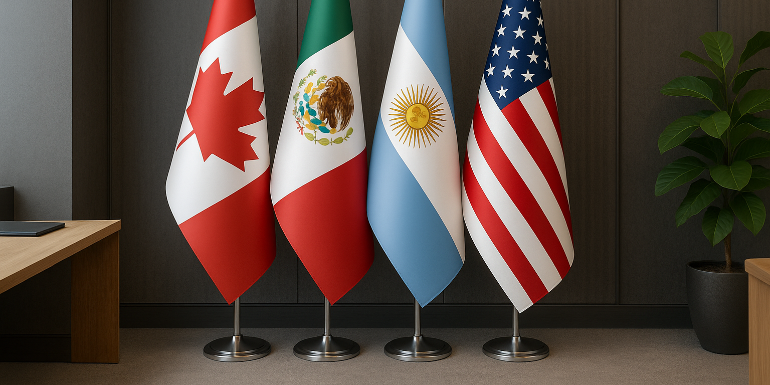 America Indoor Flags