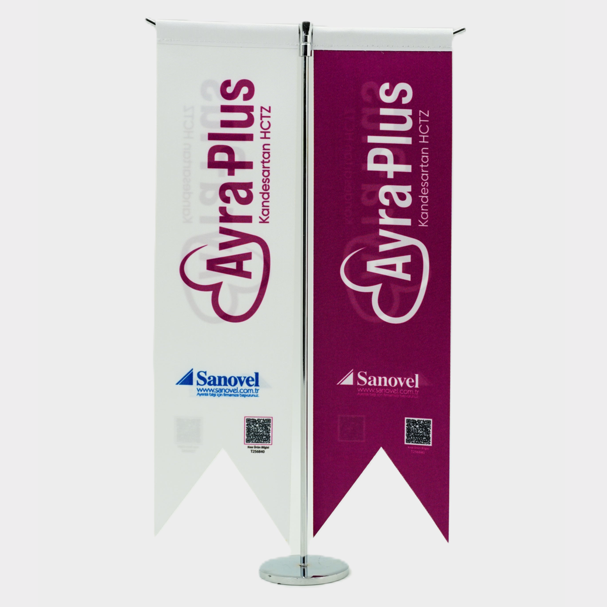 Swallowtail T-Shaped Desk Flag