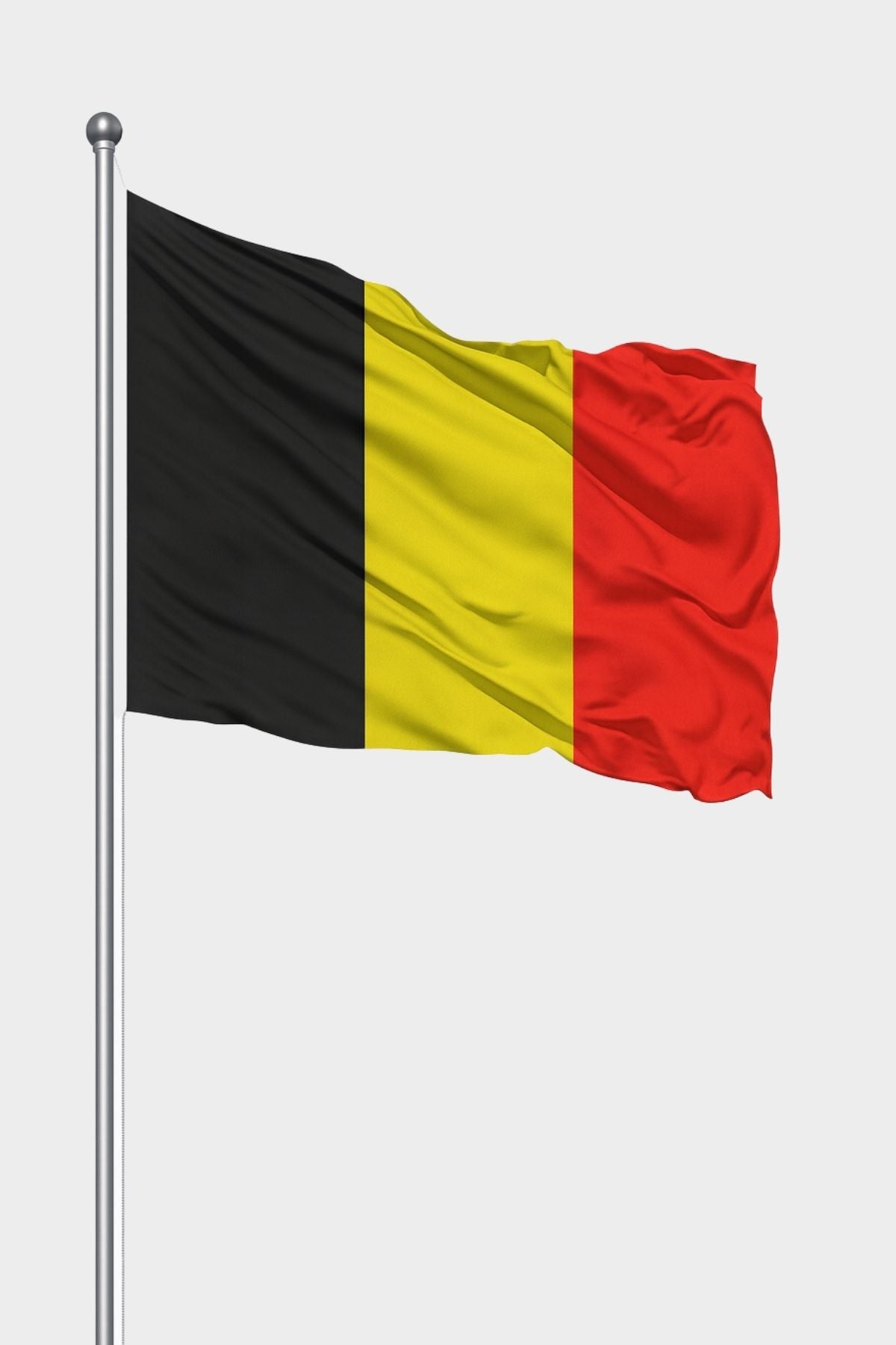 Belgium Outdoor Flag — Raschel Knit