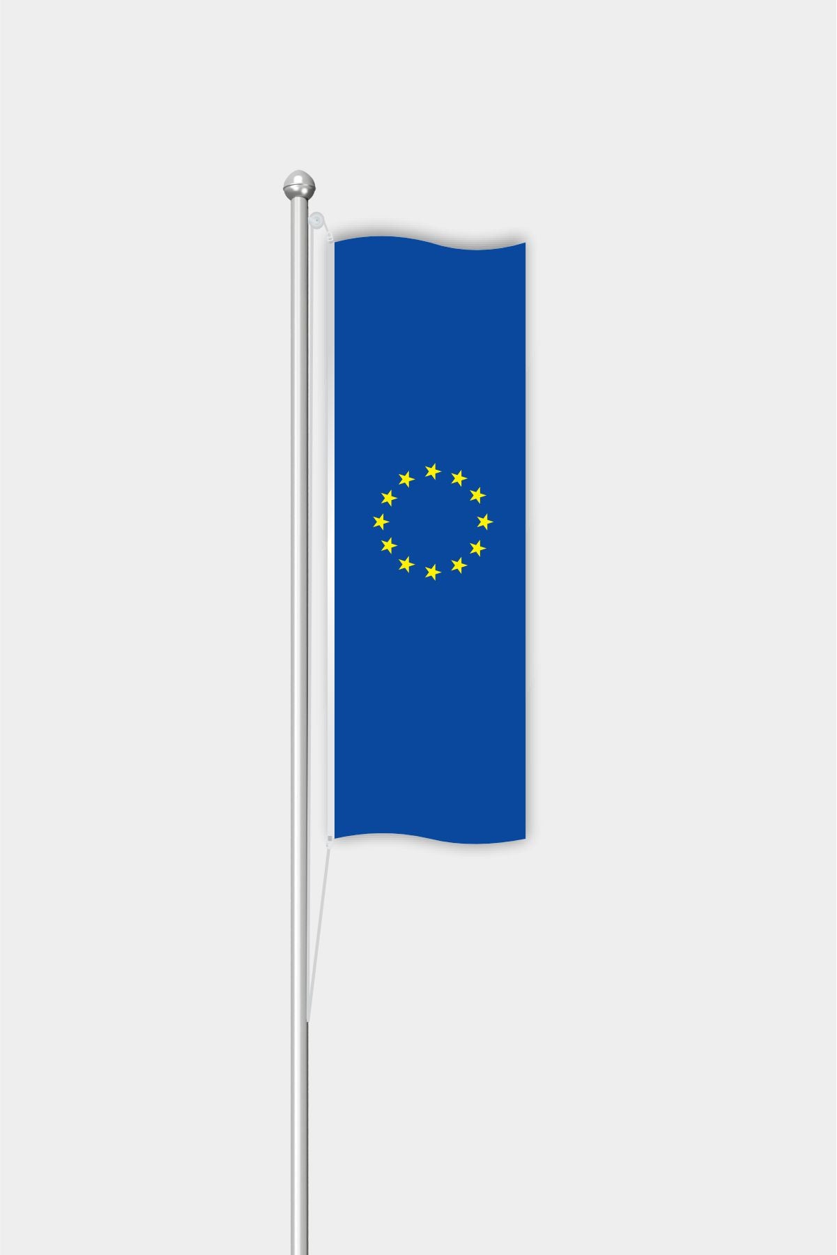 Outdoor Vertical European Union Flag — Polyester