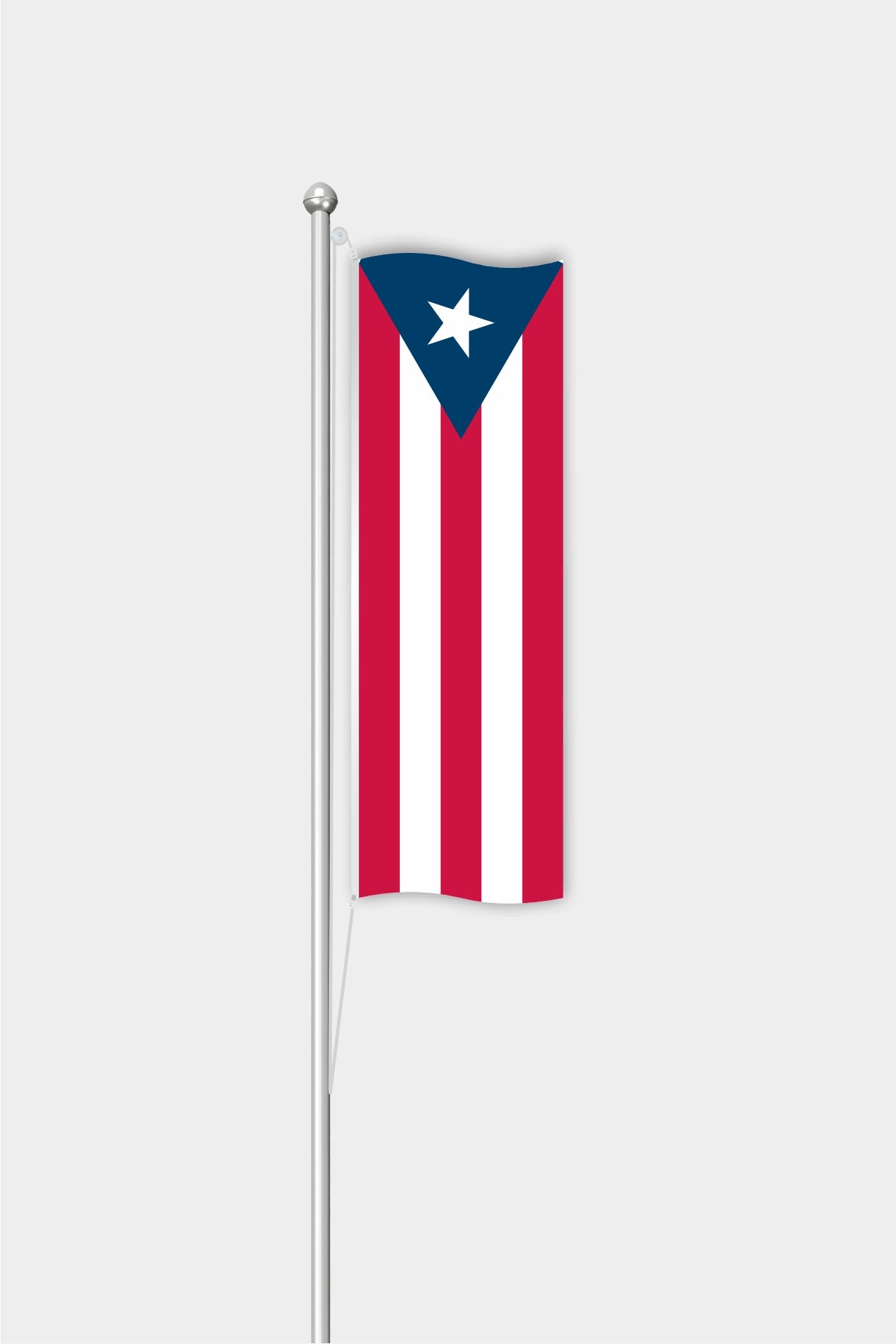 Outdoor Vertical Puerto Rico Flag — Polyester