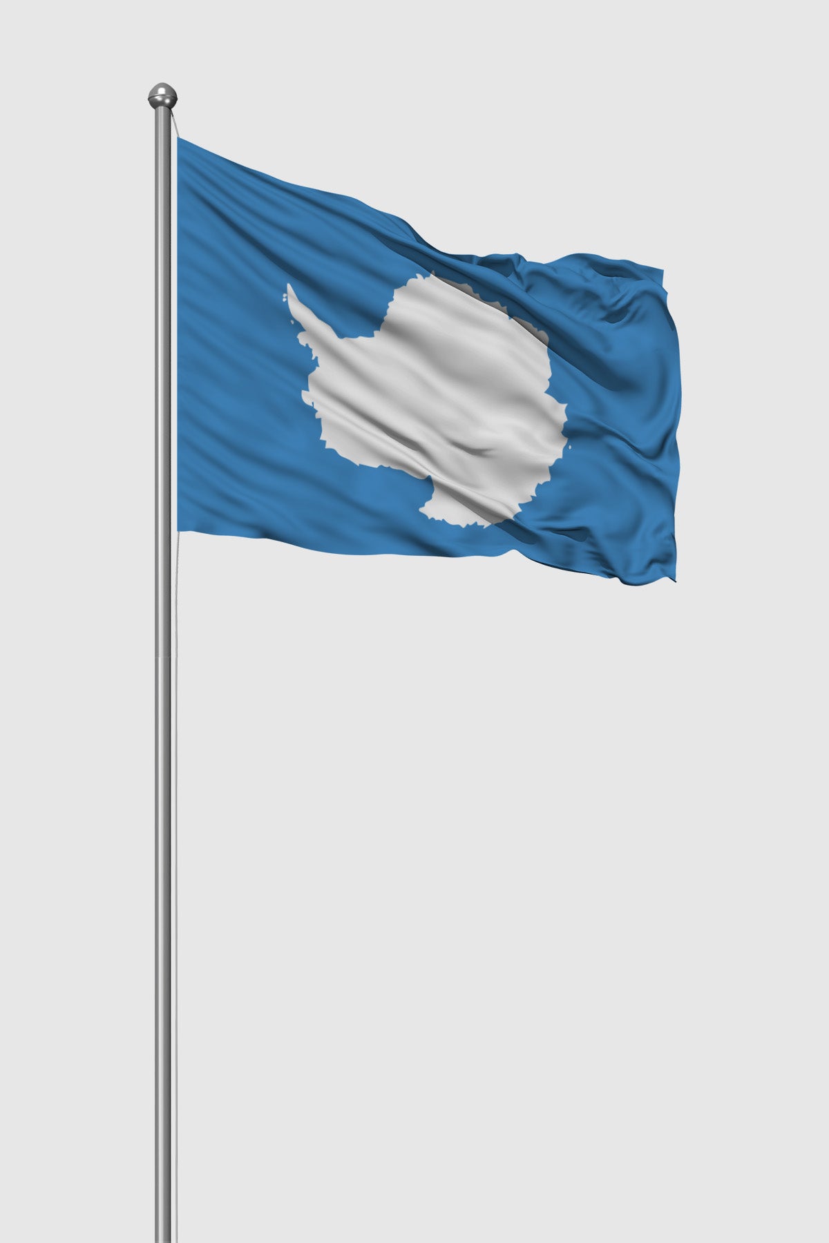 Antarctica Outdoor Flag — Raschel Knit