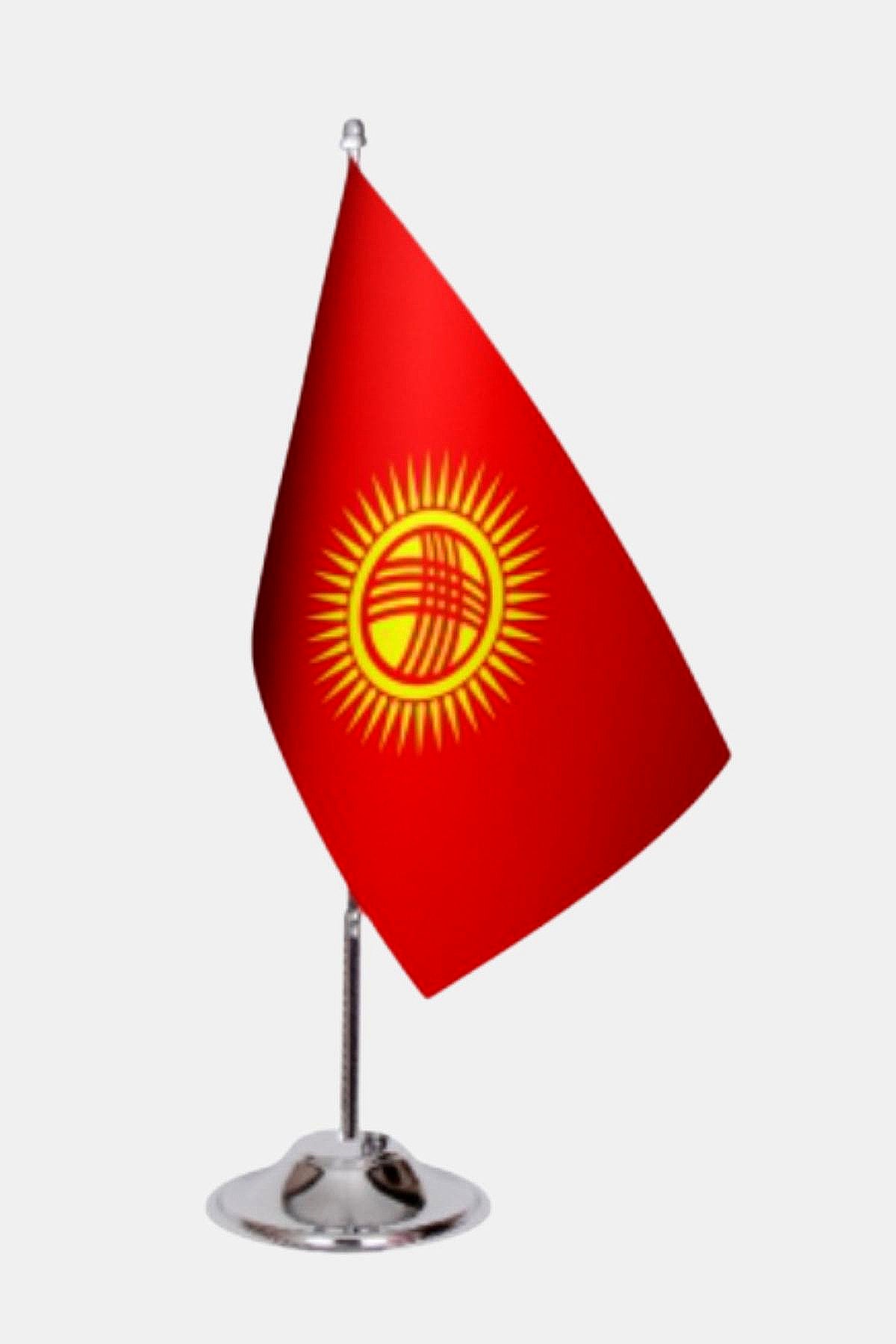 Kyrgyzstan Desk Flags
