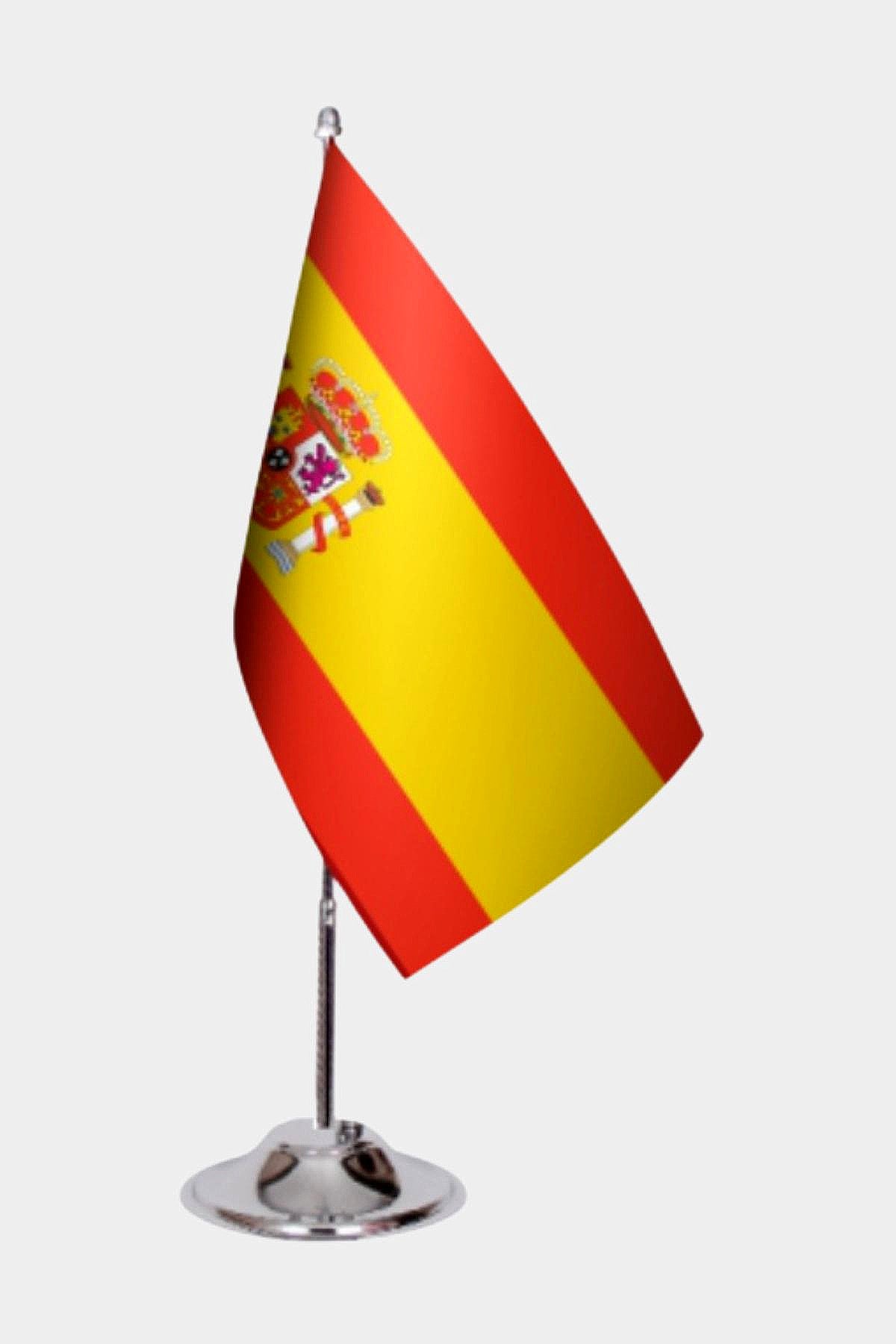 Spain Desk Flags