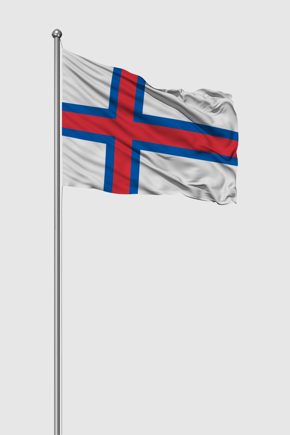 Faroe Islands Outdoor Flag — Raschel Knit