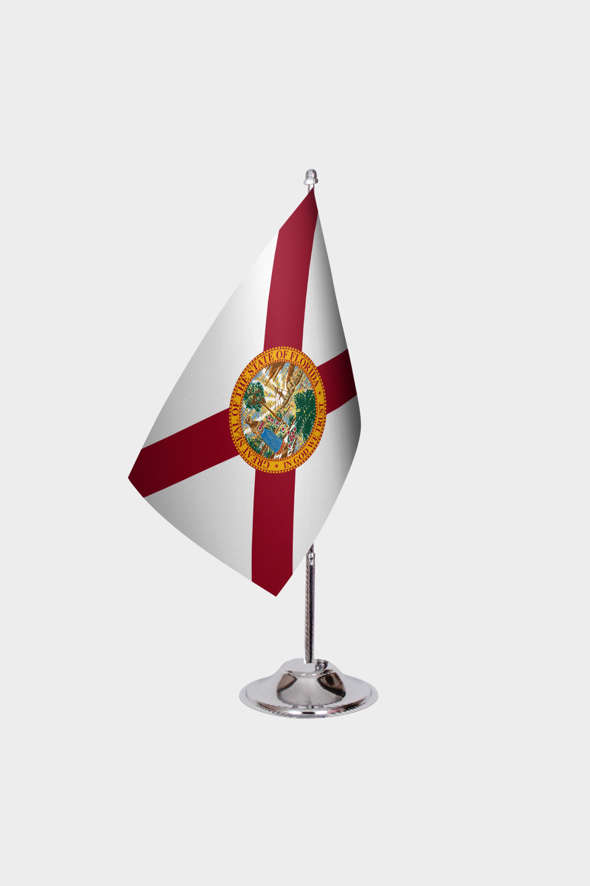 Florida State Desk Flags — Double Satin