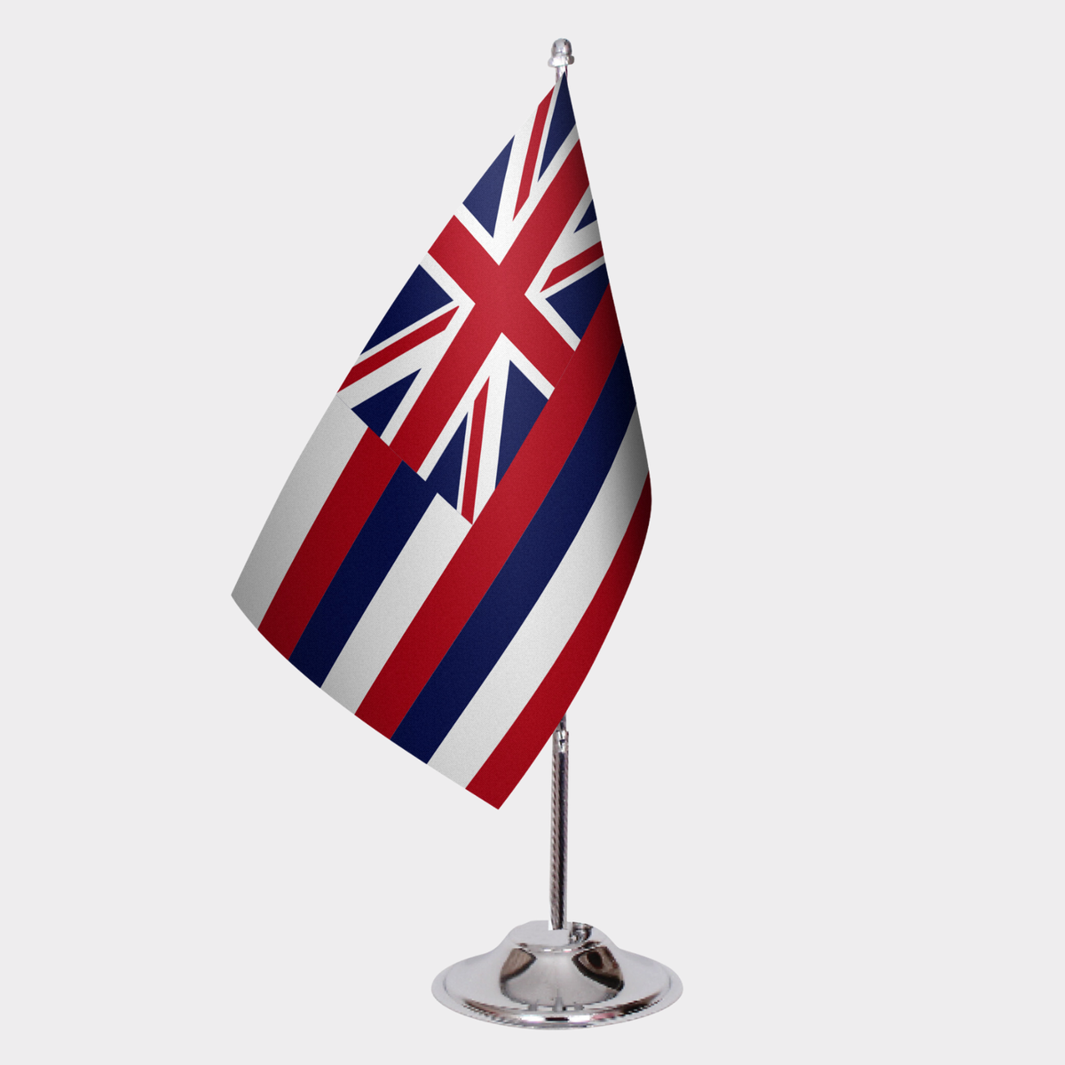 Hawaii State Desk Flags — Double Satin