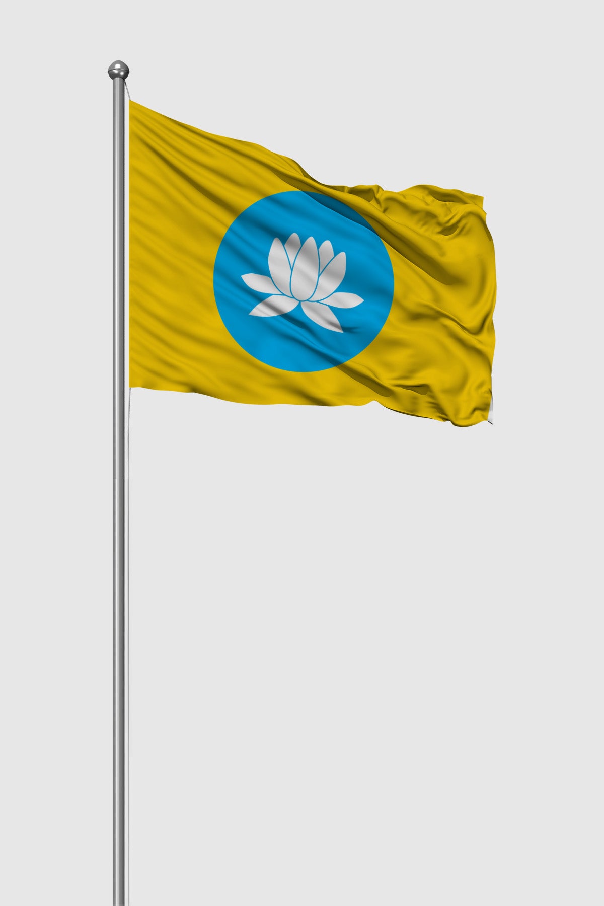 Kalmykia Outdoor Flag — Raschel Knit