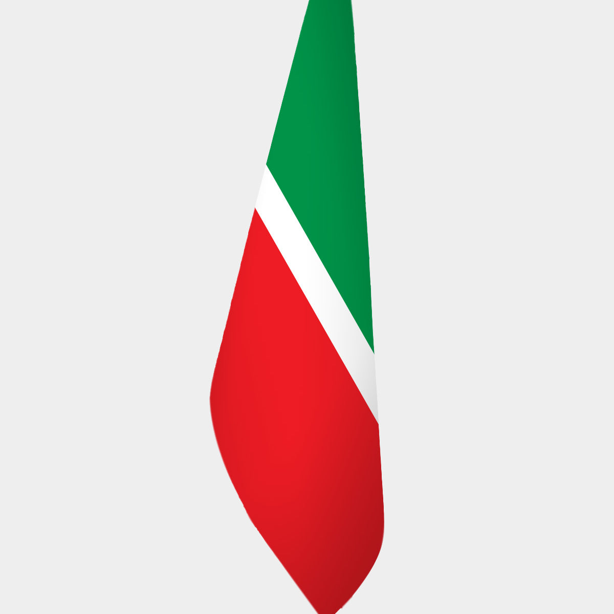 Tatarstan Official Indoor Flag — Double Satin, Gold Pole
