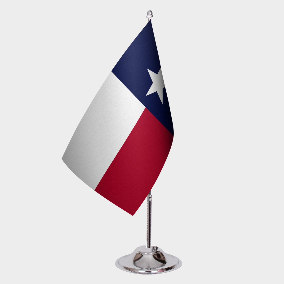 Texas State Desk Flags — Double Satin