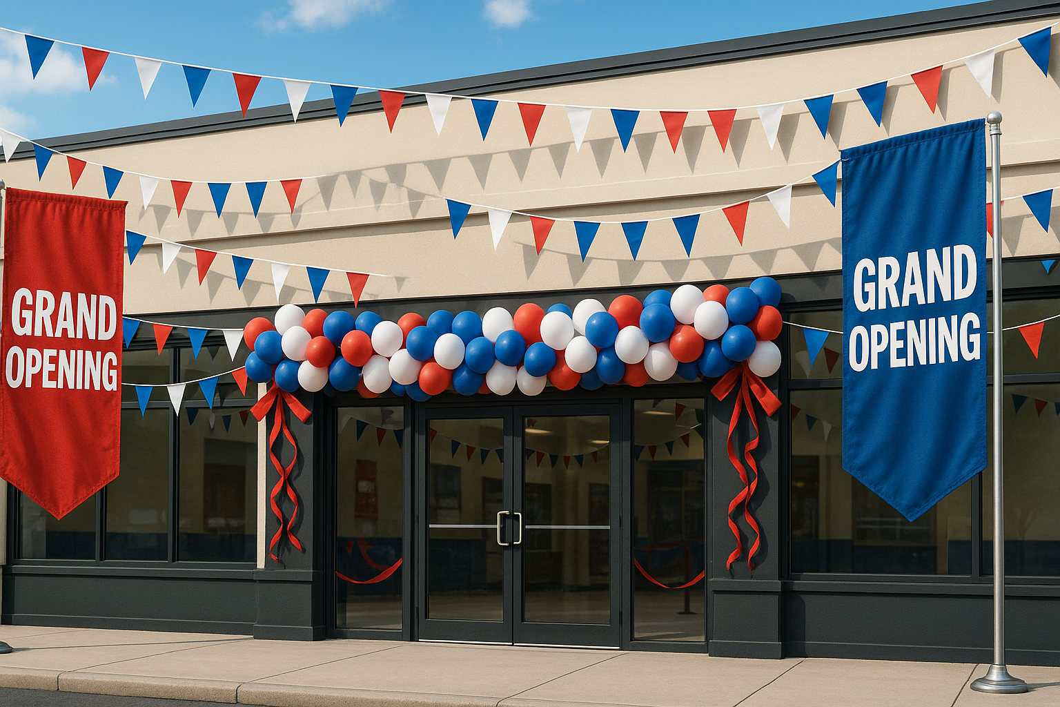 Grand Opening Flags