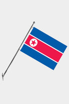 Cuba Wall-Mounted Telescopic Flagpole Set — Polyester