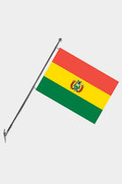 Bolivia Wall-Mounted Telescopic Flagpole Set — Polyester