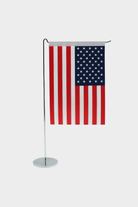 Premium USA Desk Flag — Double Satin