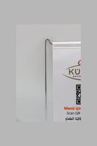 Logo Baskılı L Model Masa Bayrağı, krom direkli, 15 × 22,5 cm bayrak, ağırlıklı kaide (3)