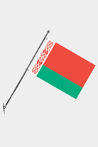 Belarus Wall-Mounted Telescopic Flagpole Set — Polyester