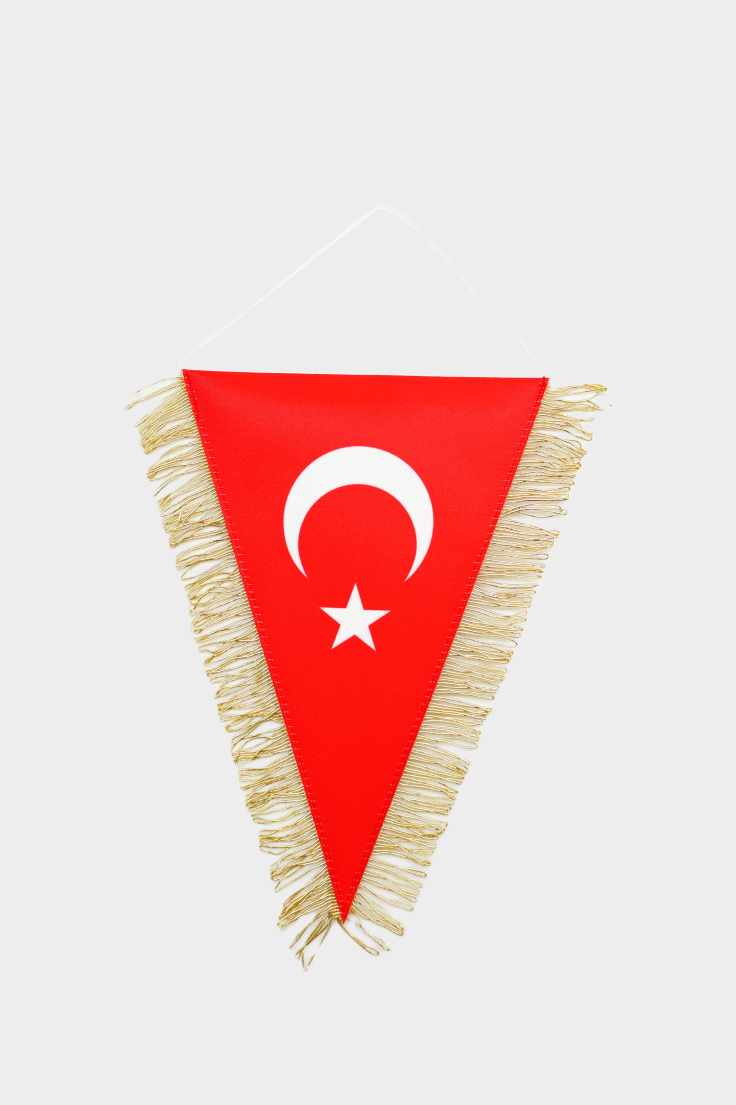 Türk Tören Flaması — altın saçaklı model (1)