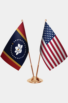 Mississippi Gold Desk Flag