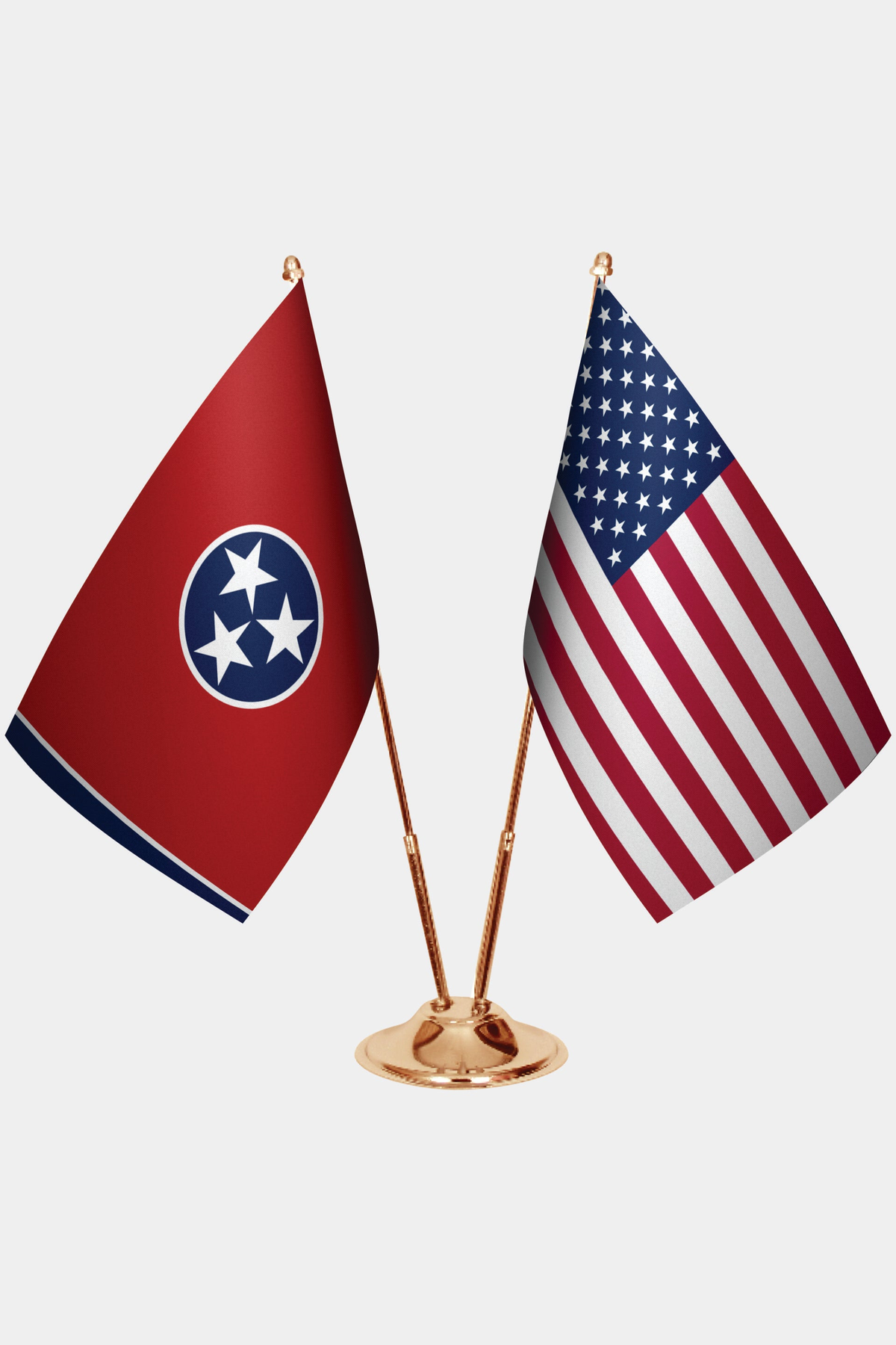 Tennessee Gold Desk Flag