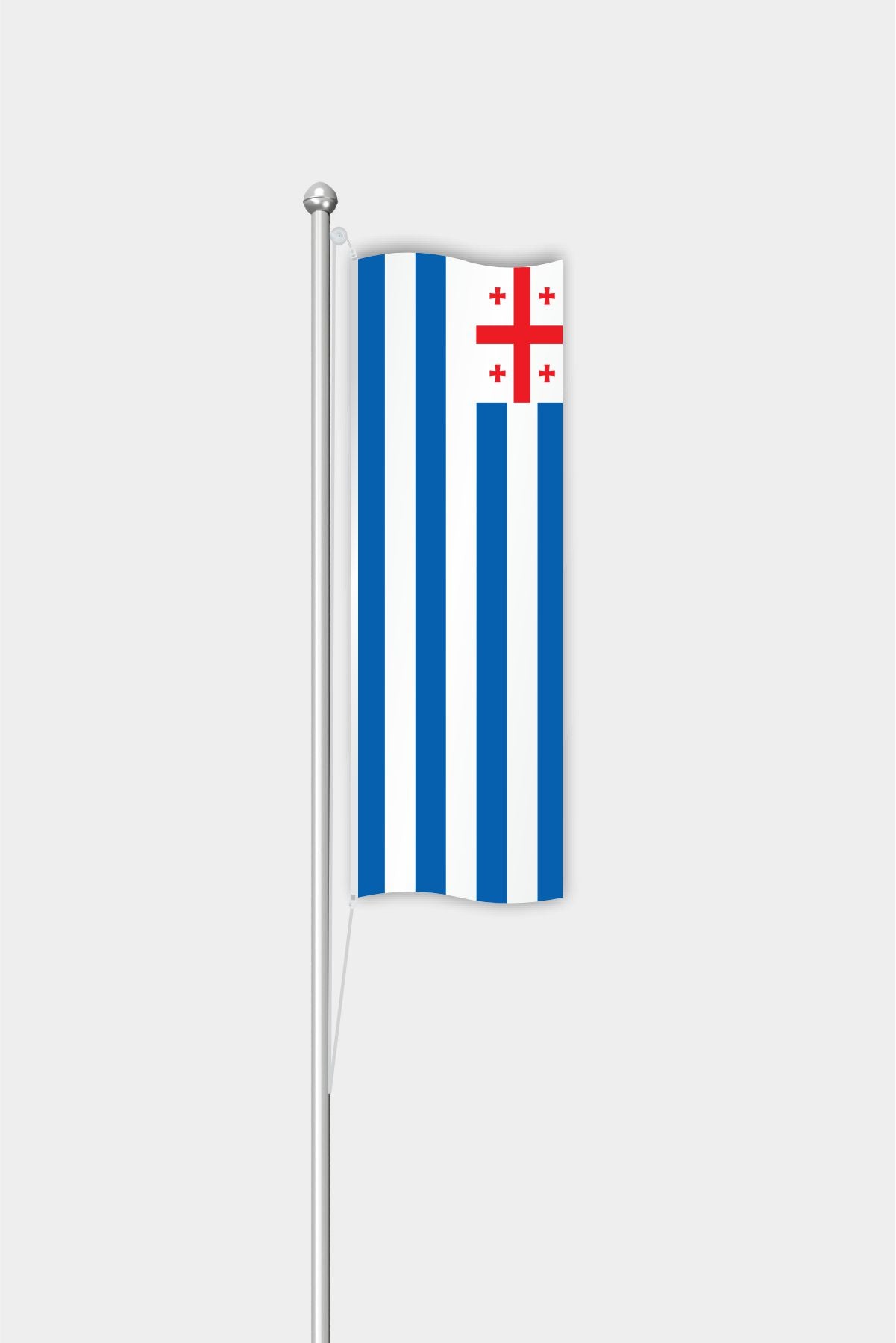 Outdoor Vertical Adjara Autonomous Republic Flag — Polyester