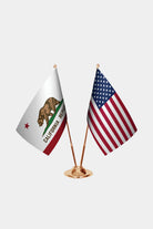 California Gold Desk Flag