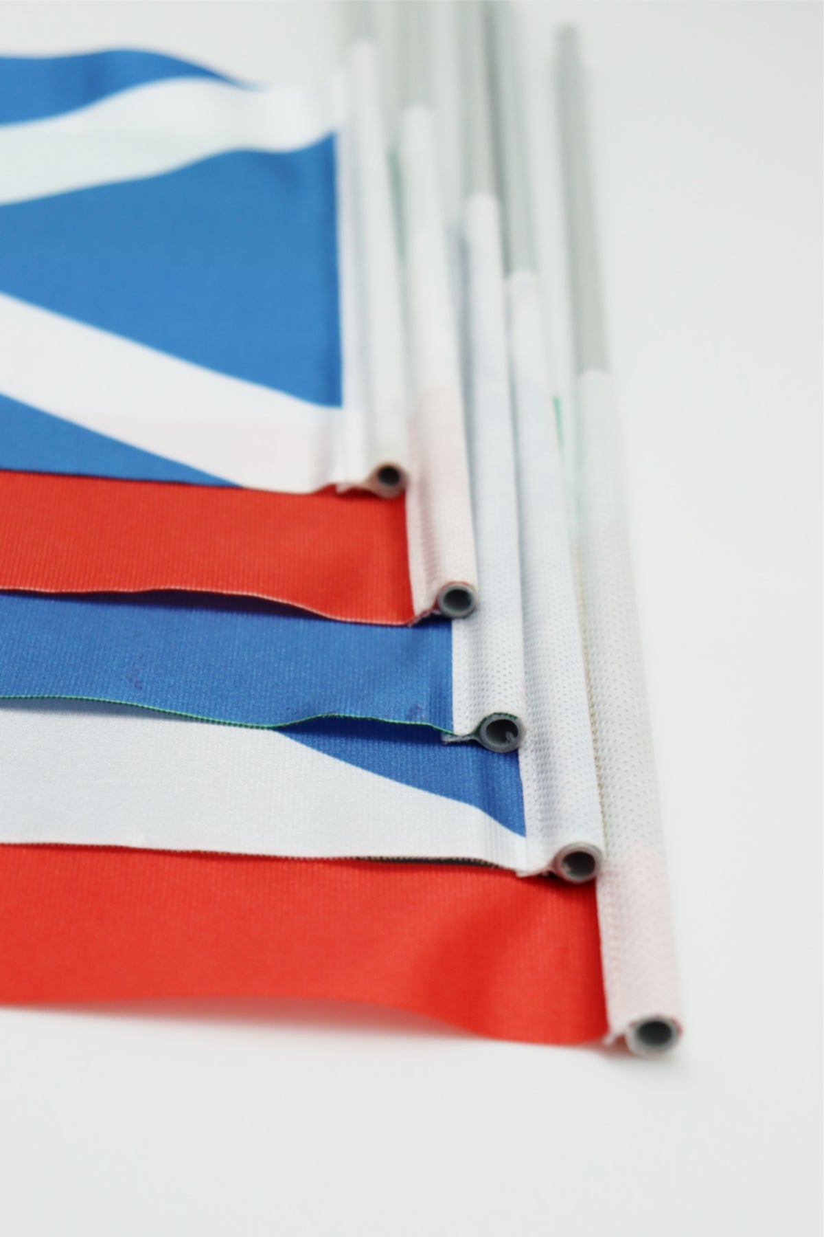 Antigua and Barbuda handheld flag on stick - durable polyester country flag for events and parades