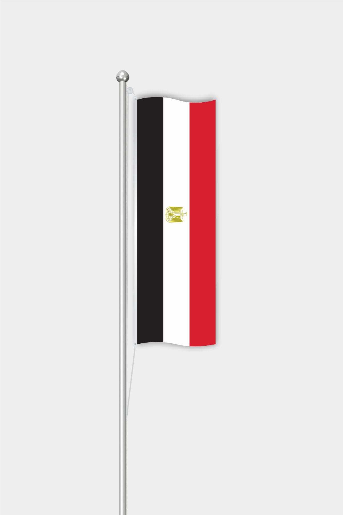 Outdoor Vertical Egypt Flag — Polyester