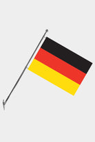 Germany Wall-Mounted Telescopic Flagpole Set — Polyester