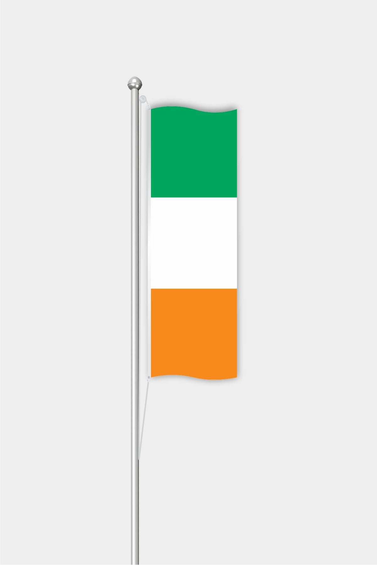 Outdoor Vertical Ireland Flag — Polyester
