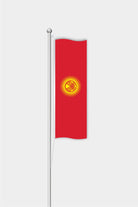 Outdoor Vertical Kyrgyzstan Flag — Polyester