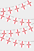 Northern Ireland Rectangular Flag Bunting - 50 Meters Premium String Flags for Party Decoration | Professional Quality Raschel Fabric