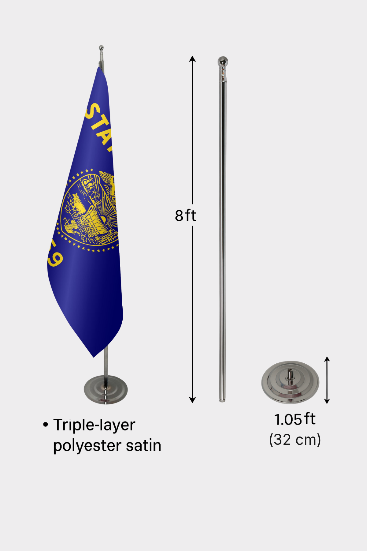 Oregon Makam Bayrağı — Tören Sunumu