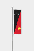 Outdoor Vertical Papua New Guinea Flag — Polyester