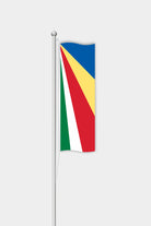 Outdoor Vertical Seychelles Flag — Polyester