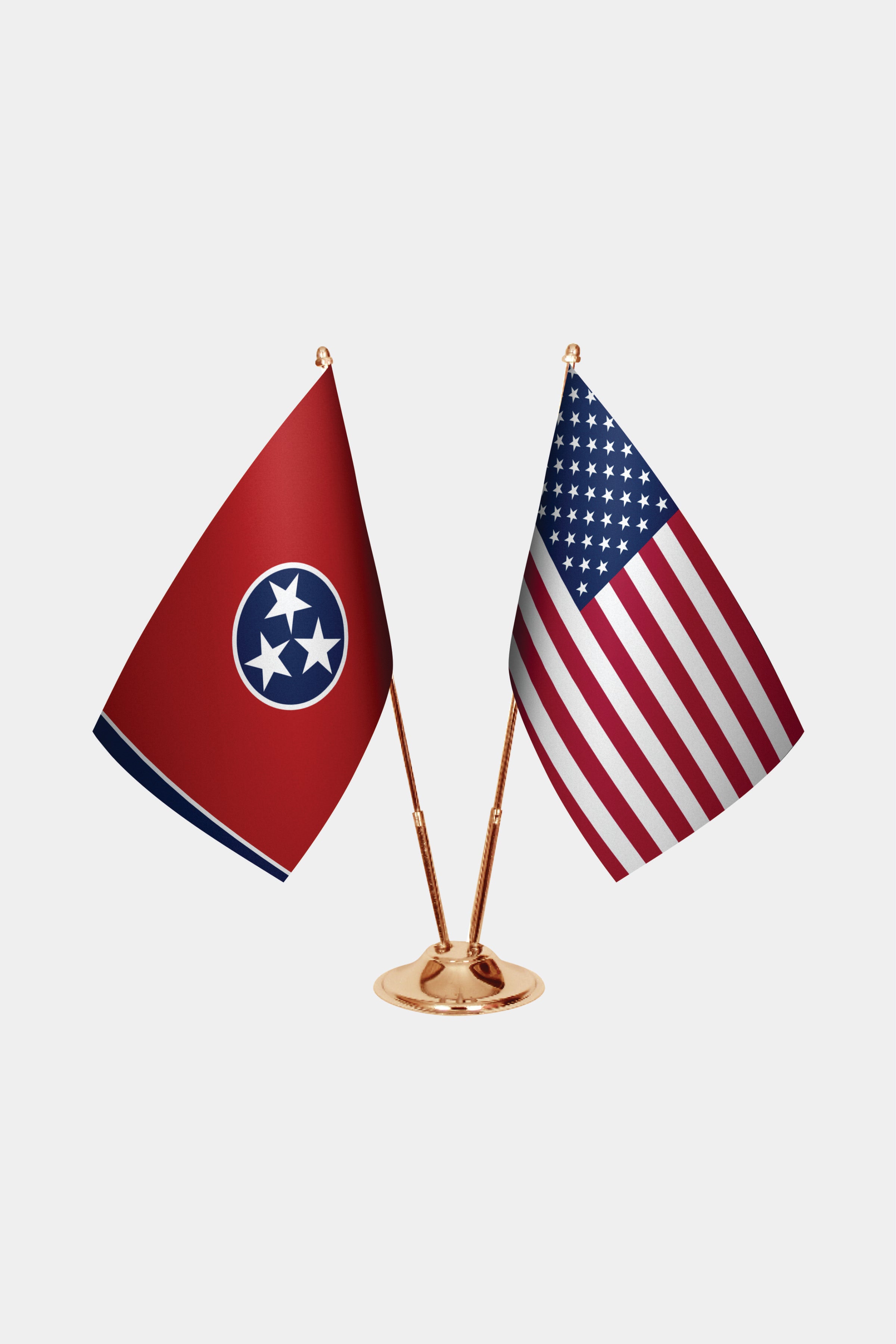 Tennessee Gold Desk Flag