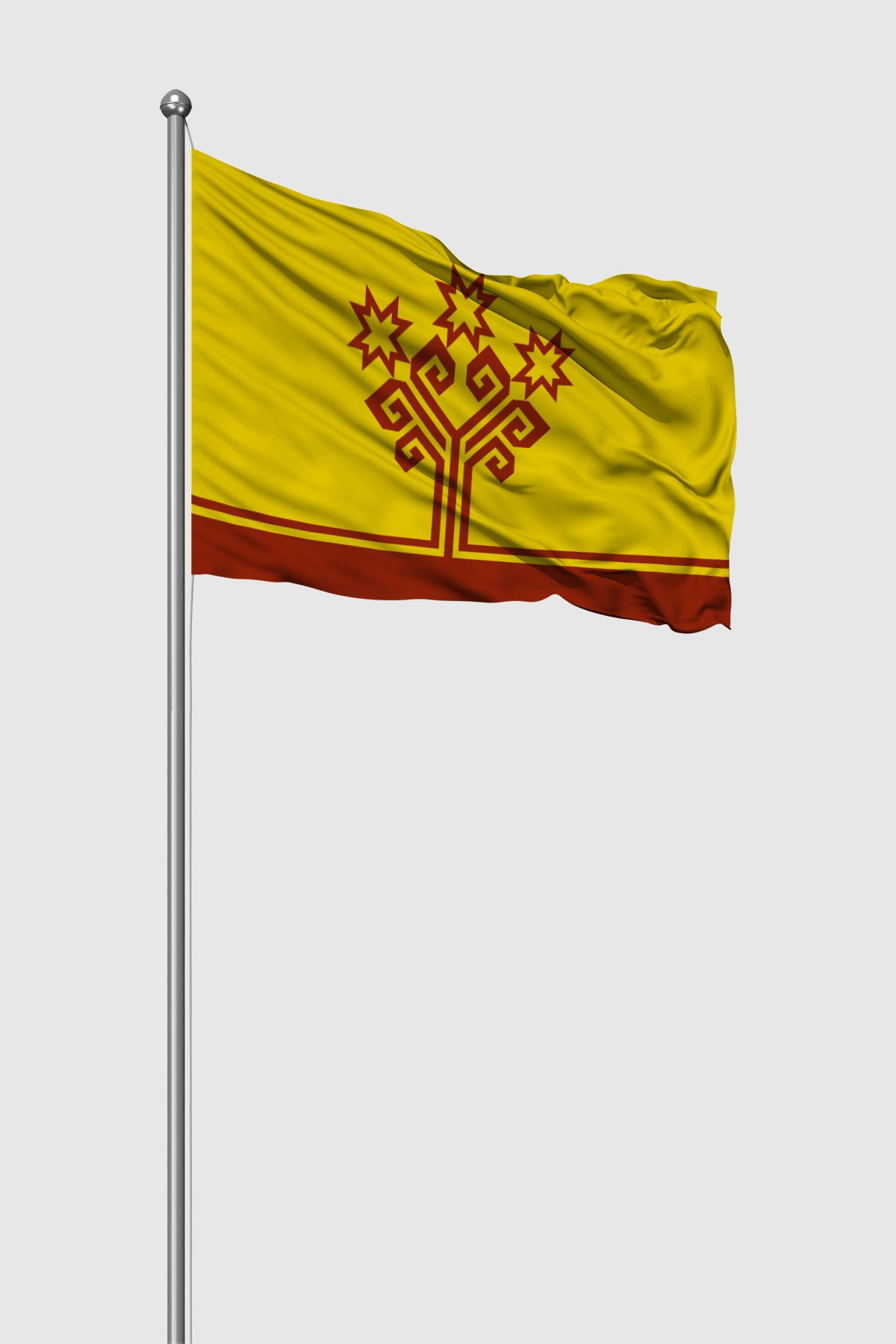Chuvashia Outdoor Flag — Raschel Knit