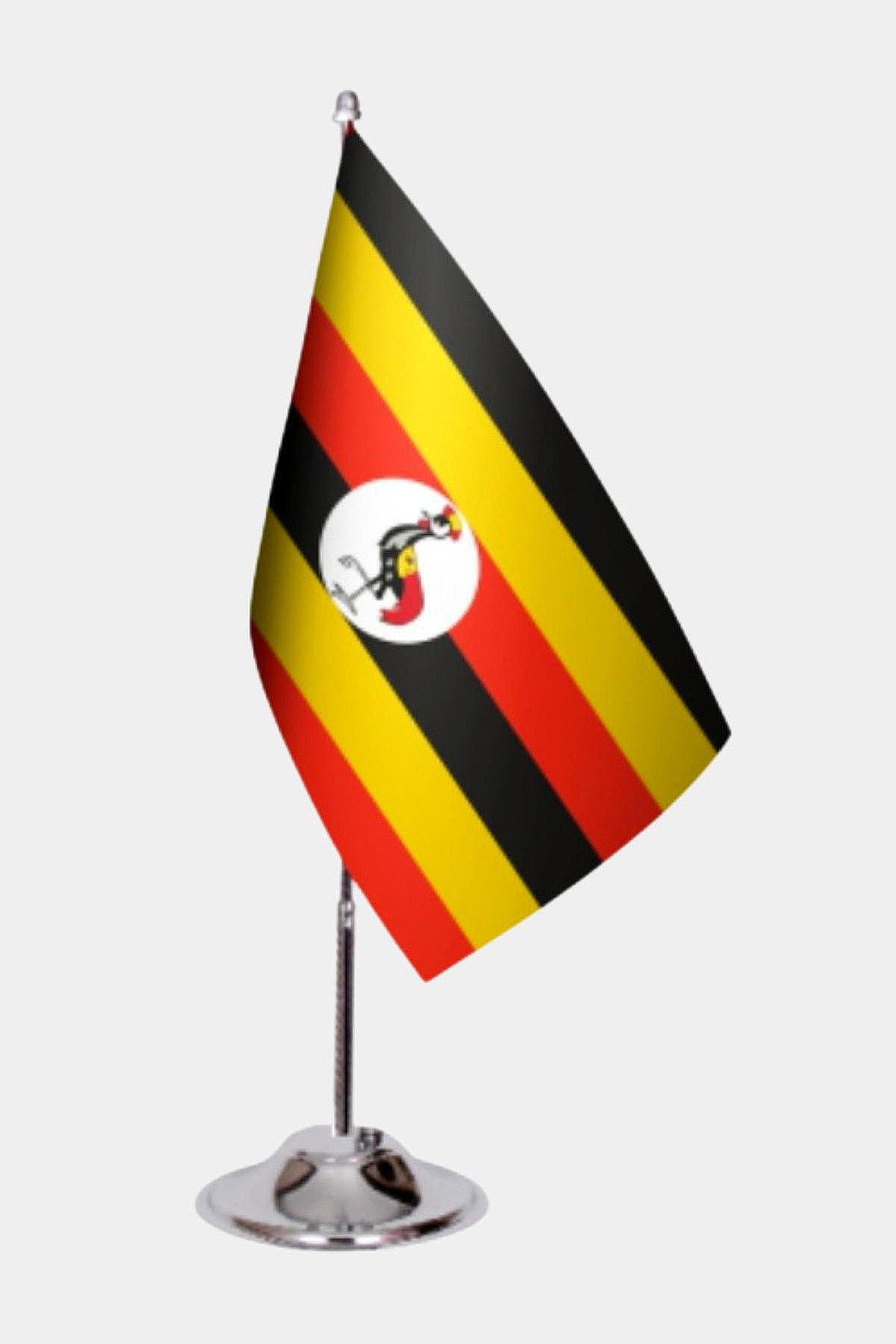 Uganda Desk Flags