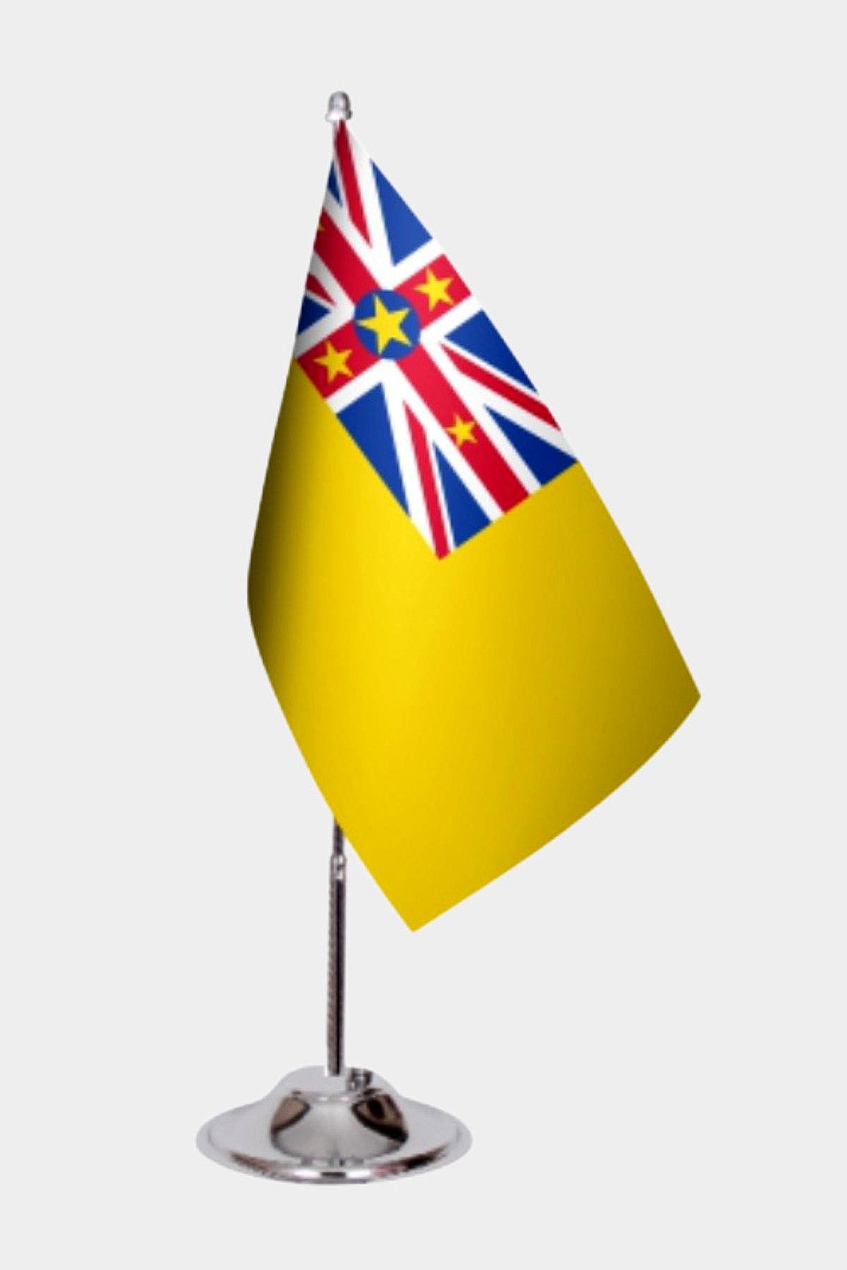 Niue Desk Flags