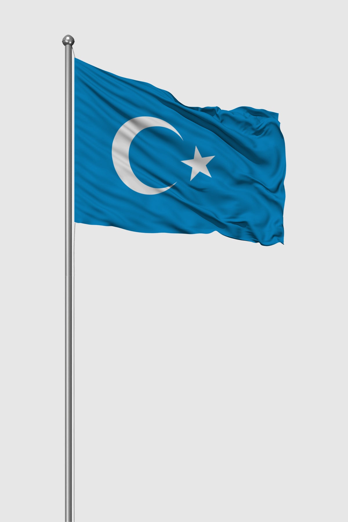 East Turkestan Outdoor Flag — Raschel Knit