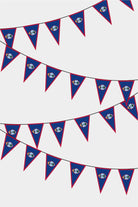 Guam Triangular Flag Bunting - 50 Meters Premium Pennant Flags for Party Decoration | Professional Quality Raschel Fabric