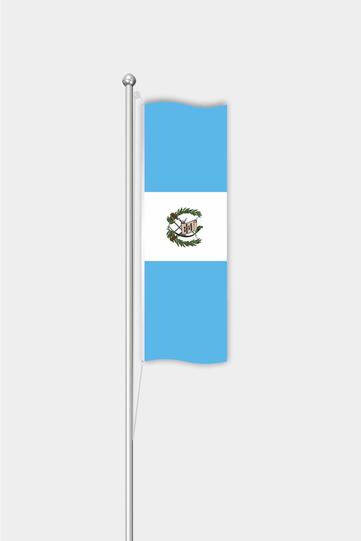 Outdoor Vertical Guatemala Flag — Polyester