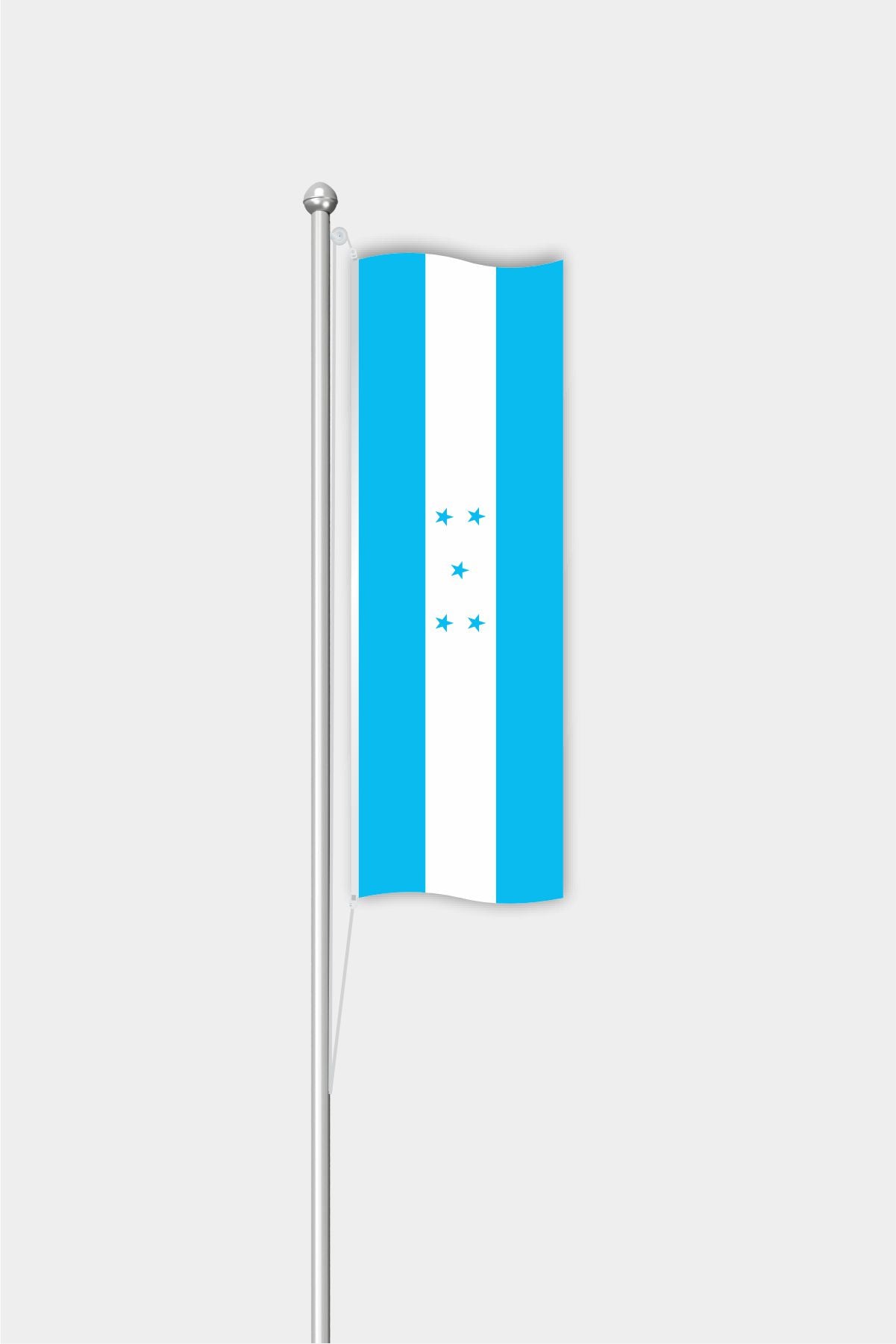 Outdoor Vertical Honduras Flag — Polyester