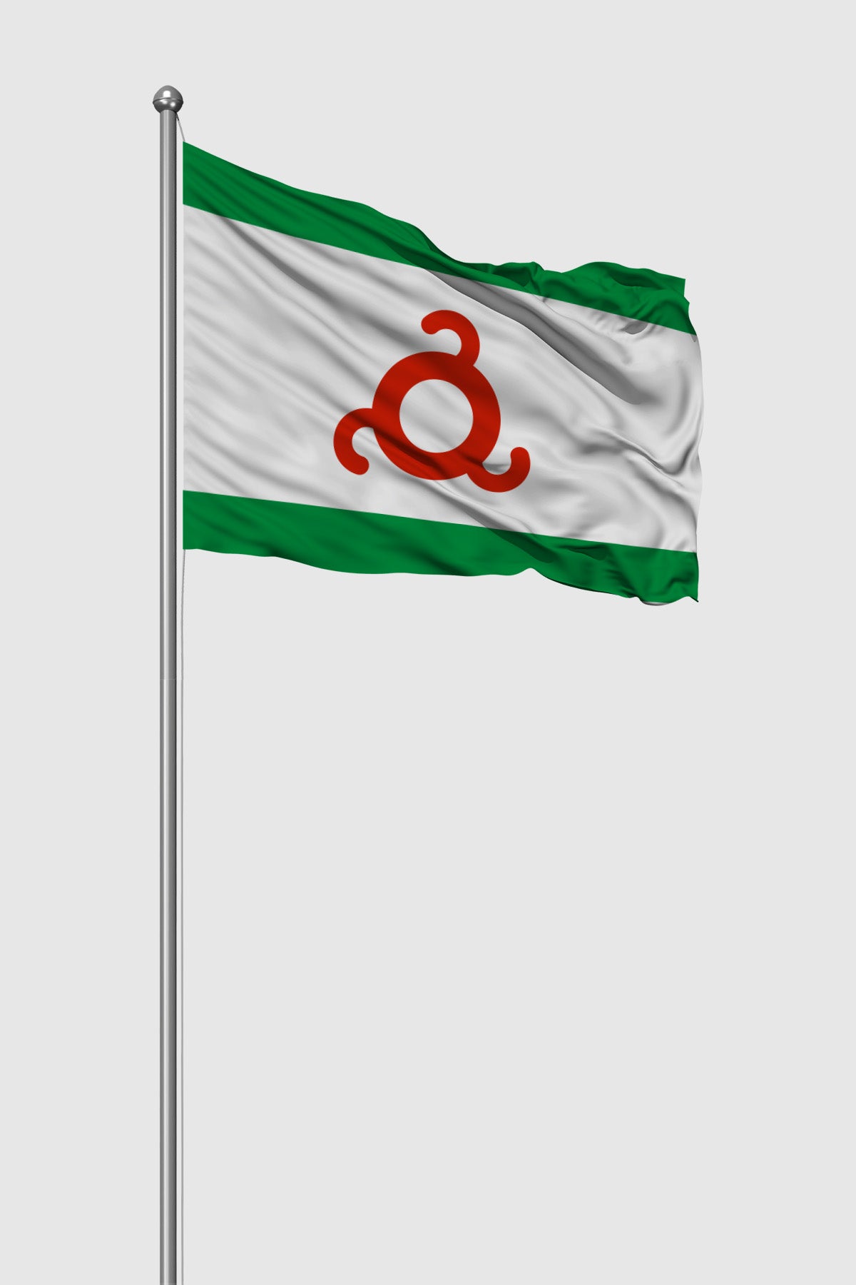 Ingushetia Outdoor Flag — Raschel Knit