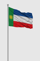 Khakassia Outdoor Flag — Raschel Knit