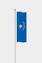 Outdoor Vertical Kosova Flag — Polyester