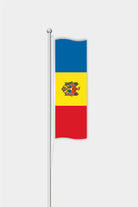 Outdoor Vertical Moldova Flag — Polyester