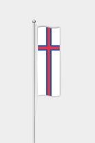 Dikey Faroe Adaları Bayrağı