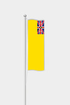 Outdoor Vertical Niue Flag — Polyester