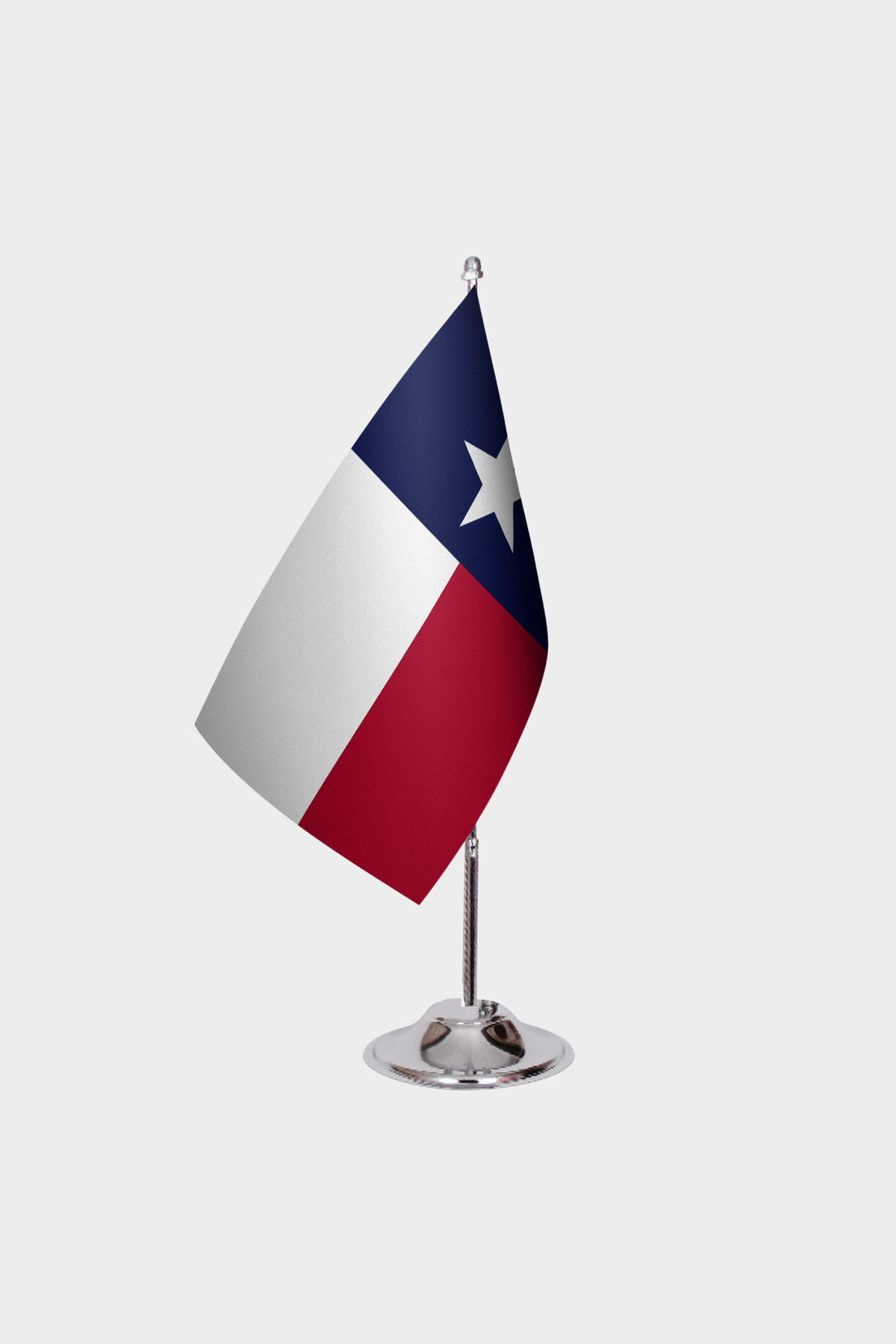 Texas State Desk Flags — Double Satin
