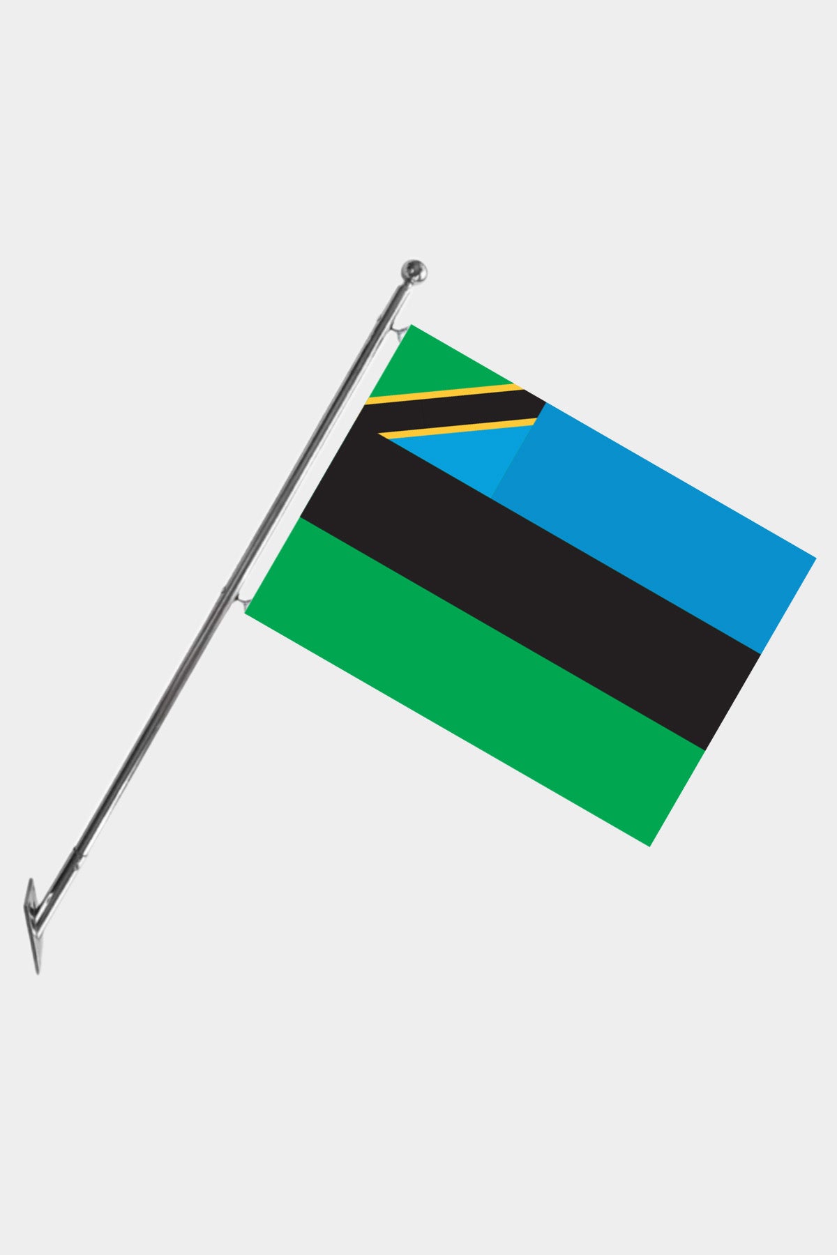 Zanzibar Teleskopik Duvar Bayrağı Seti